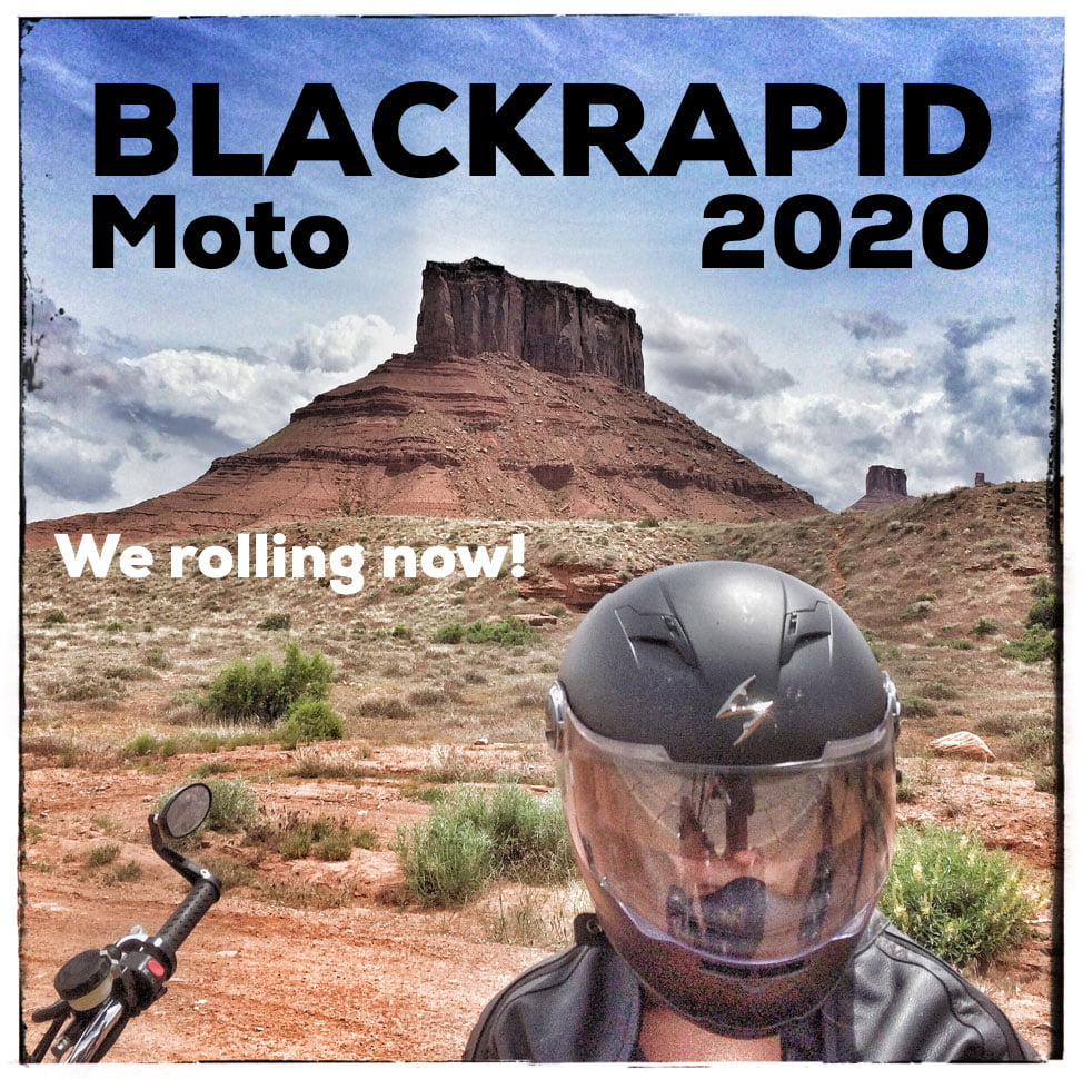 We're Starting the BlackRapid Moto Ride, Utah 2020 1