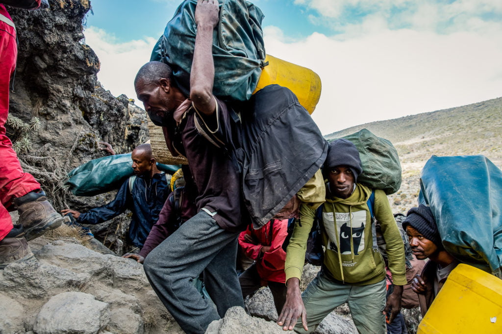 Photographing the Wings Of Kilimanjaro Expedition with BLACKRAPID 7