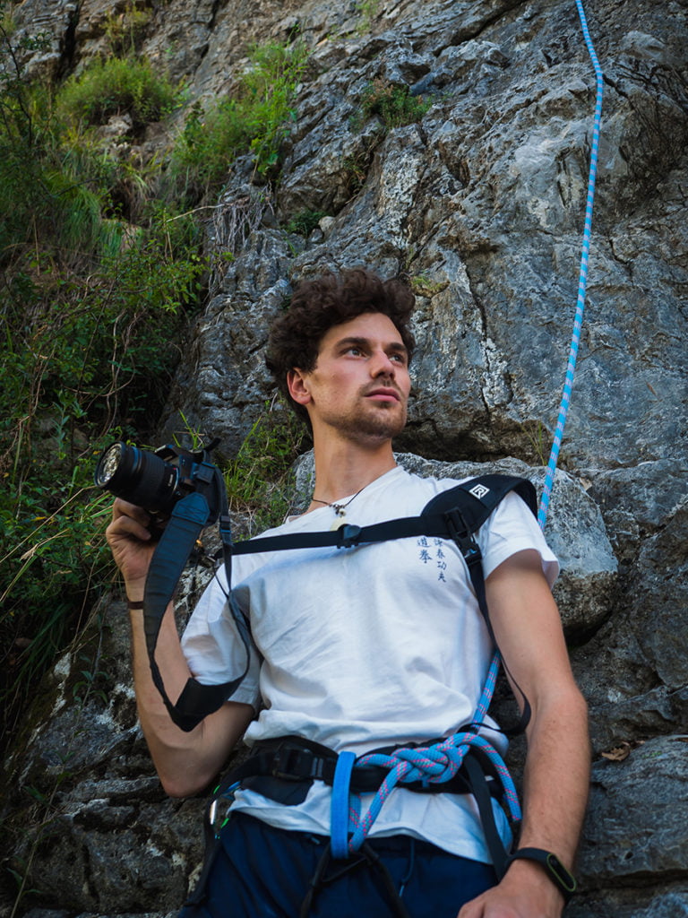 BLACKRAPID Guest Post by Stefano Bonetti | Traveling and Rock Climbing with the Curve Breathe 6
