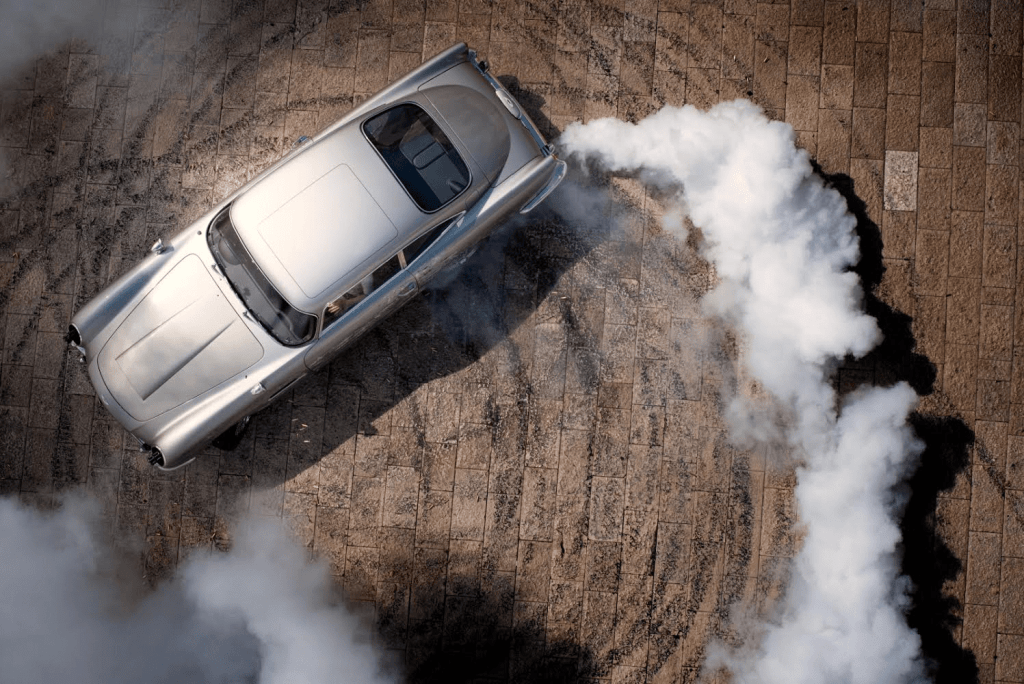 007's Astin Martin from No Time To Die, Photograph by Jasin Boland